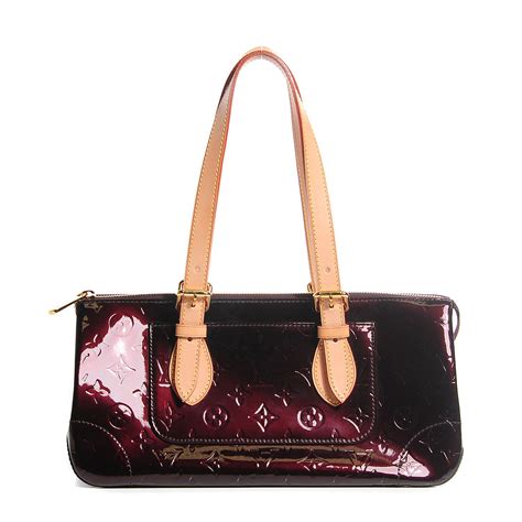 Louis Vuitton Amarante Monogram Vernis Rosewood Avenue